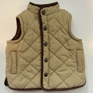 JANIE and JACK quilted vest